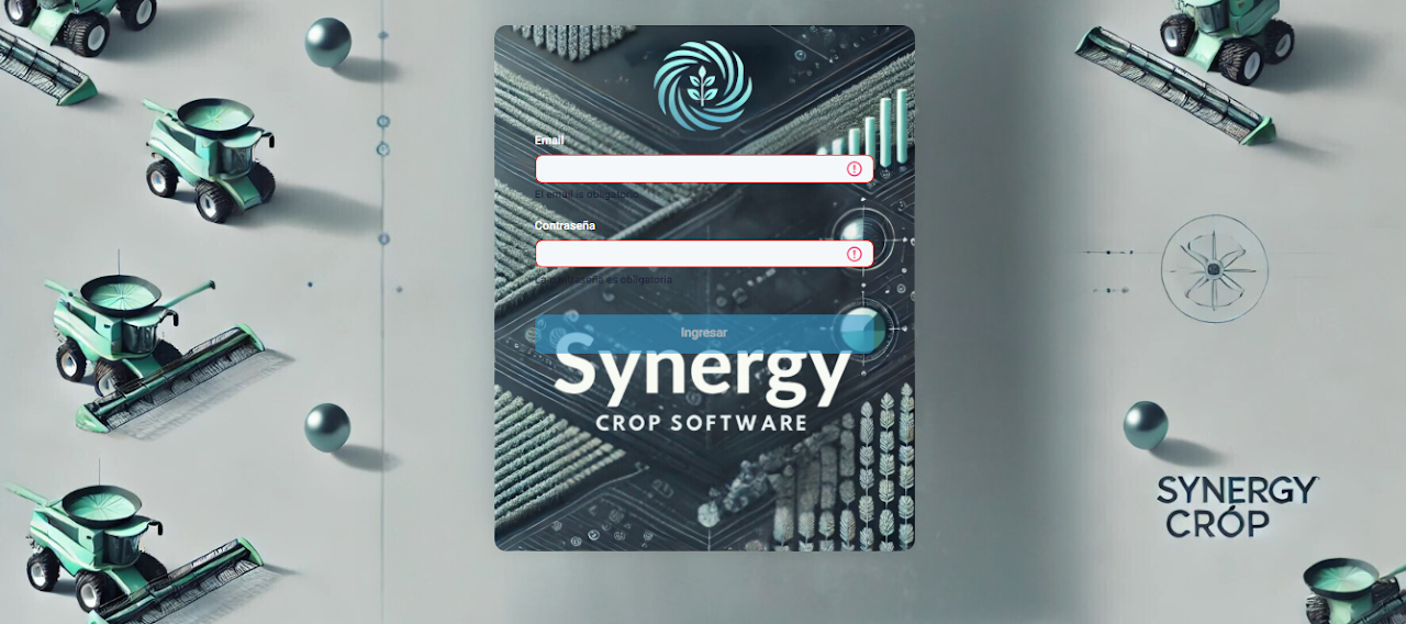 Synergy Crop Software - Relevamiento y ordenamiento de datos